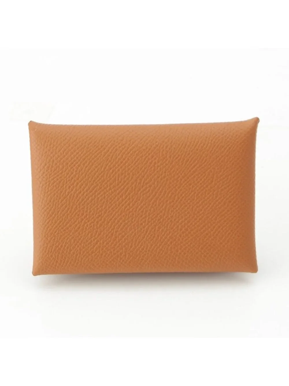 Hermes Calvi Epsom Card Case Gold